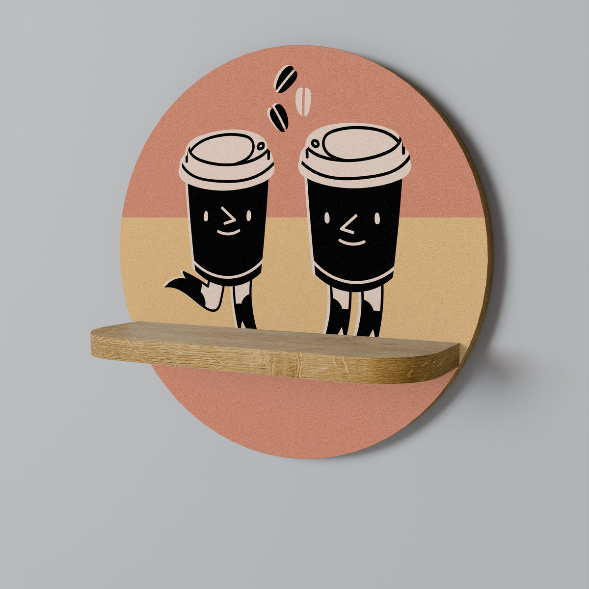 JOYFUL COFFEE Designová police