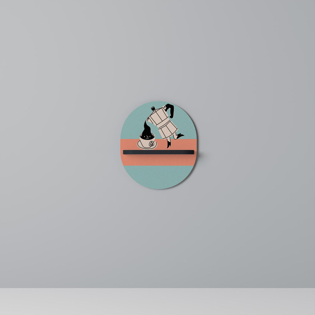 POWER ESPRESSO Designová police