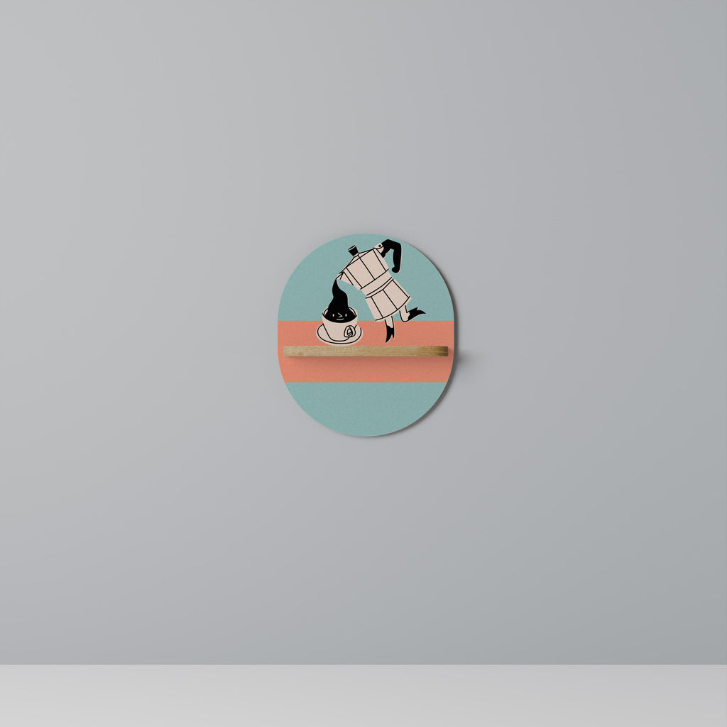 POWER ESPRESSO Designová police