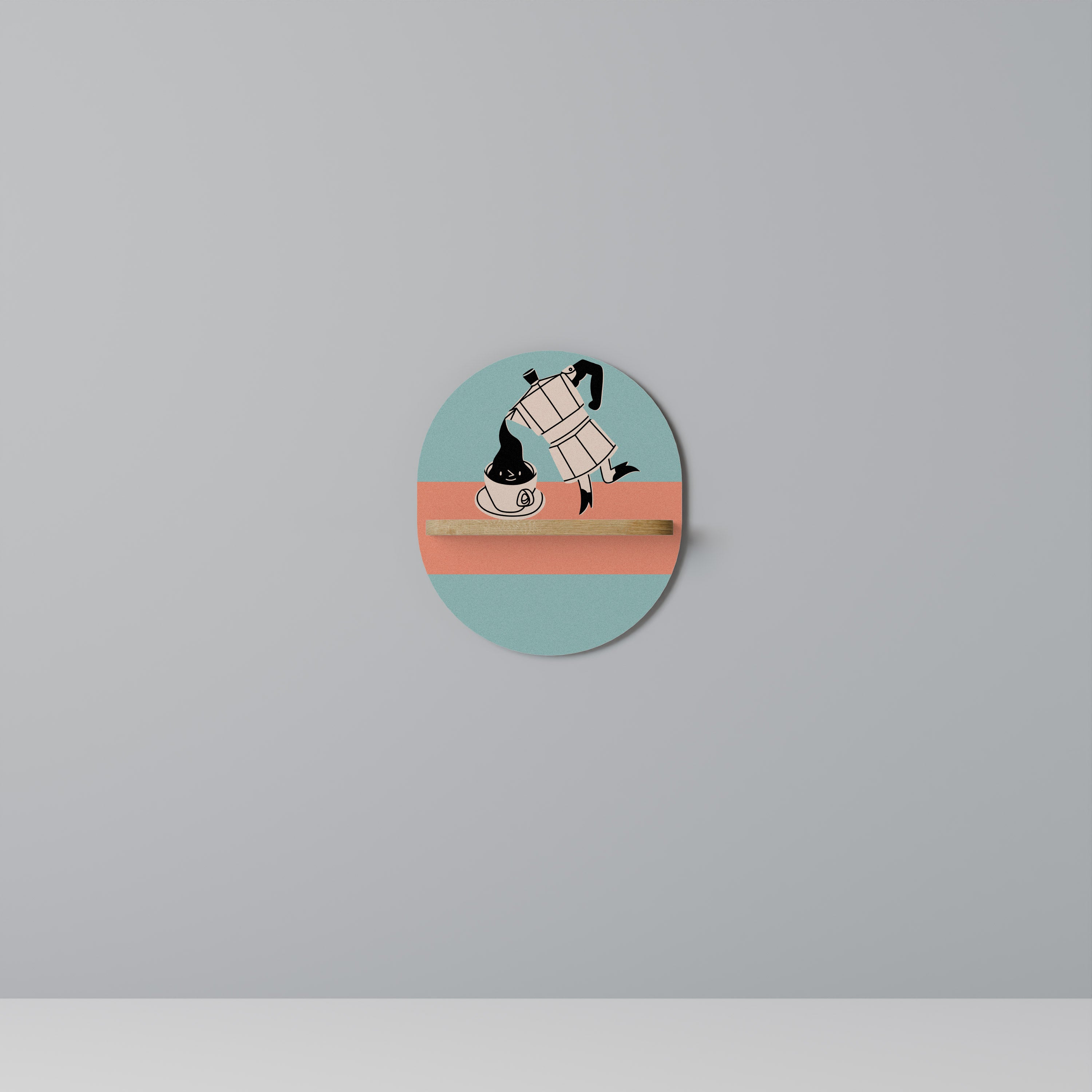 POWER ESPRESSO Designová police