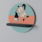 POWER ESPRESSO Designová police