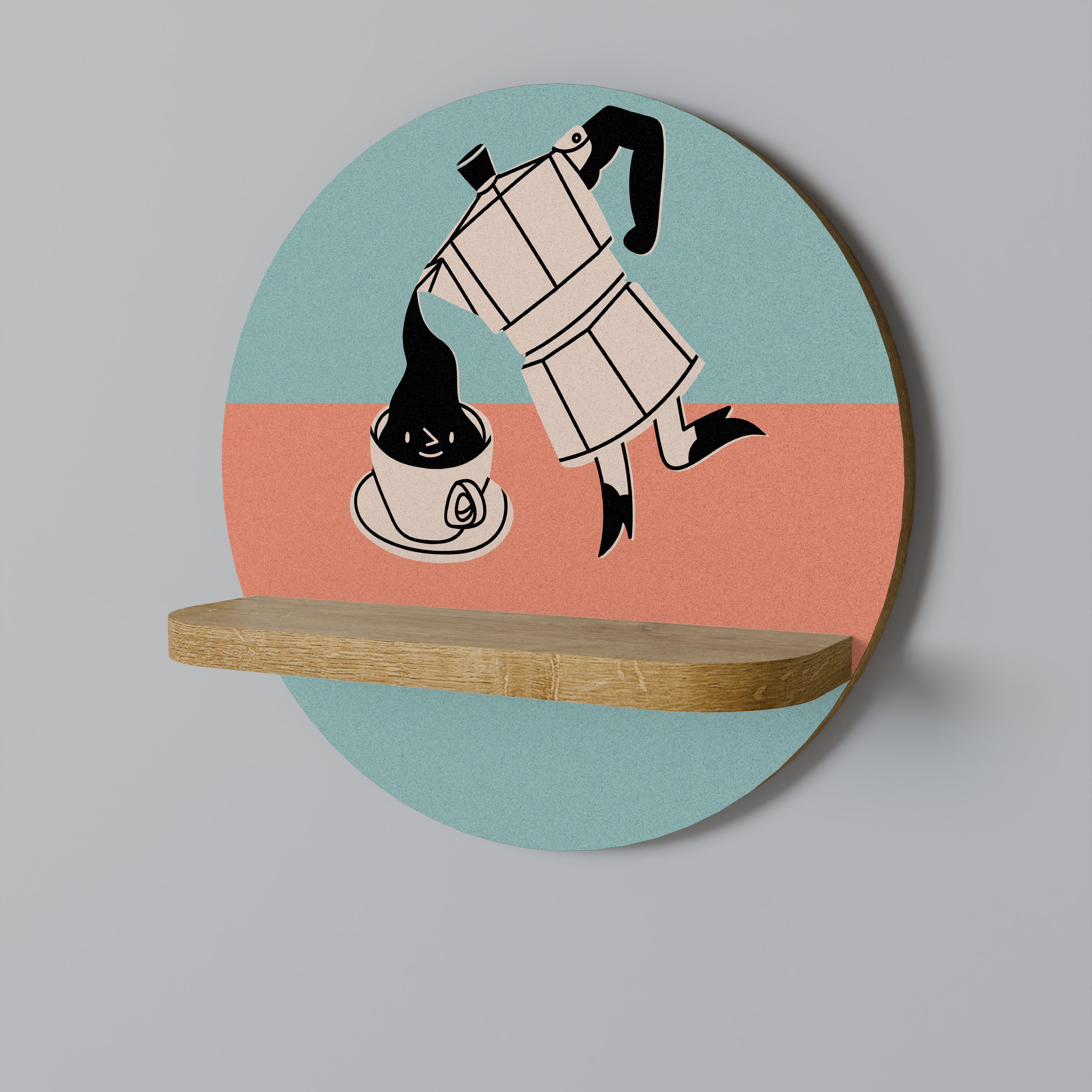 POWER ESPRESSO Designová police