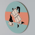 POWER ESPRESSO Round Wall Art