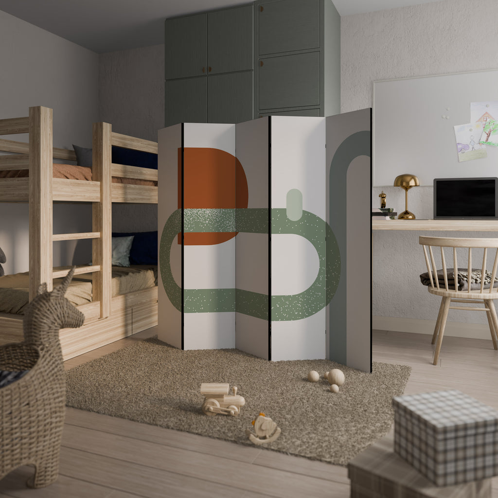 INFINITY'S EMBRACE 5-Panel Room Divider