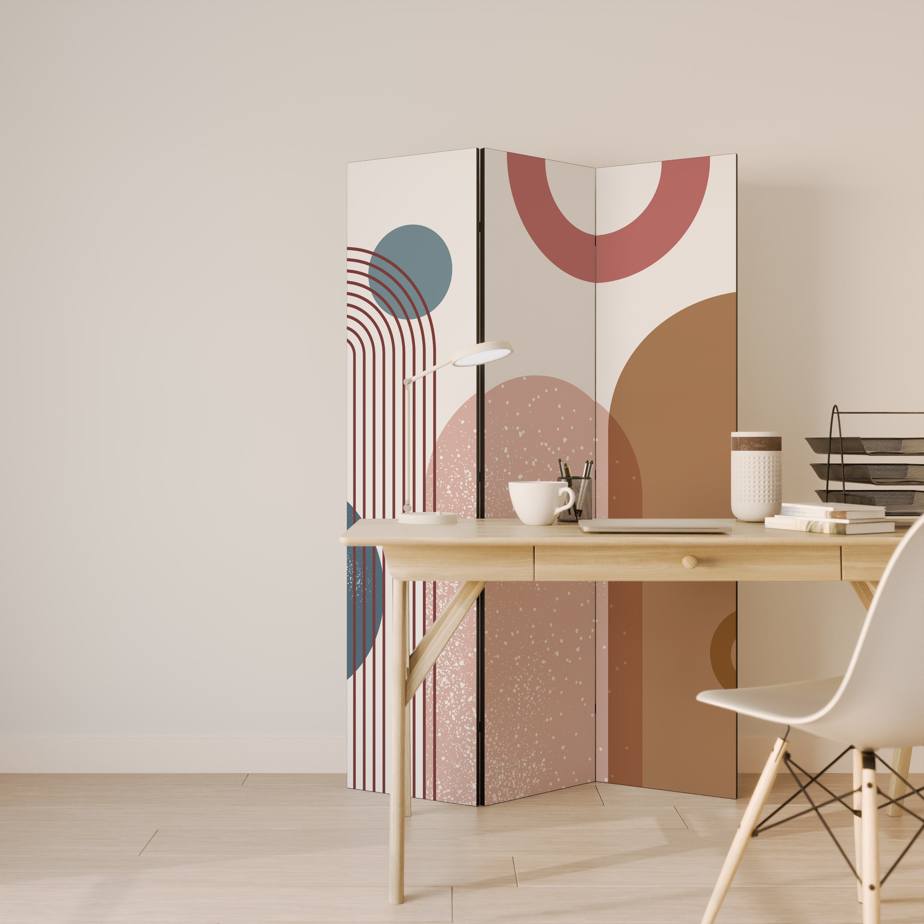 SHAPESCAPE LEAP 3-Panel Room Divider