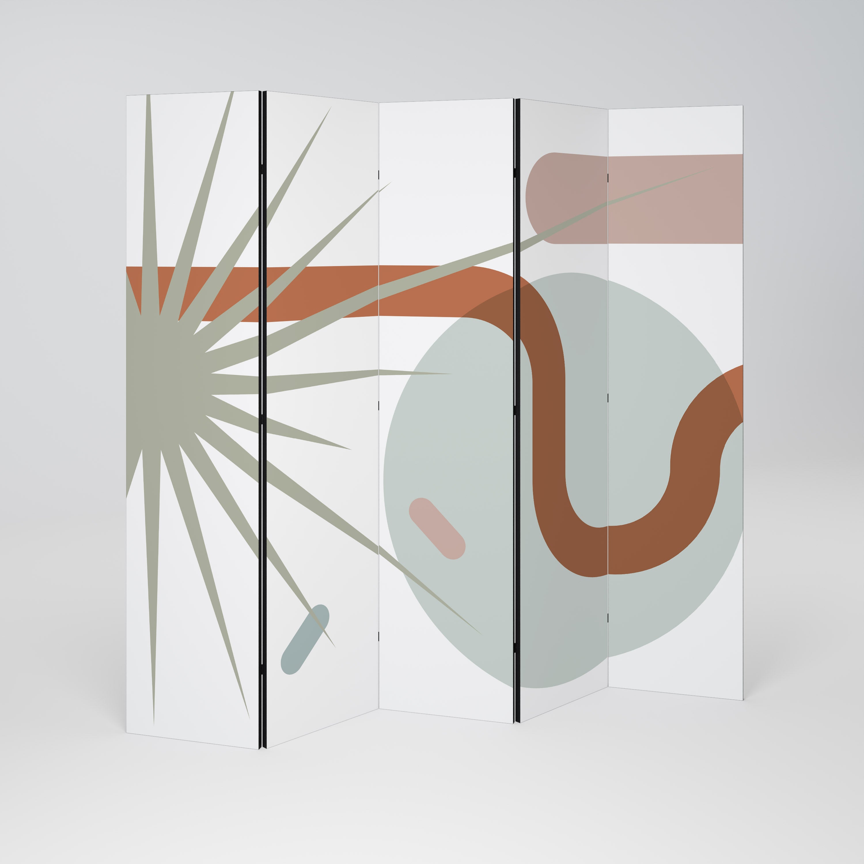 SHAPESHIFT FUSION 5dílný paraván
