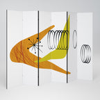 MAGNETIC HIT 6-Panel Room Divider