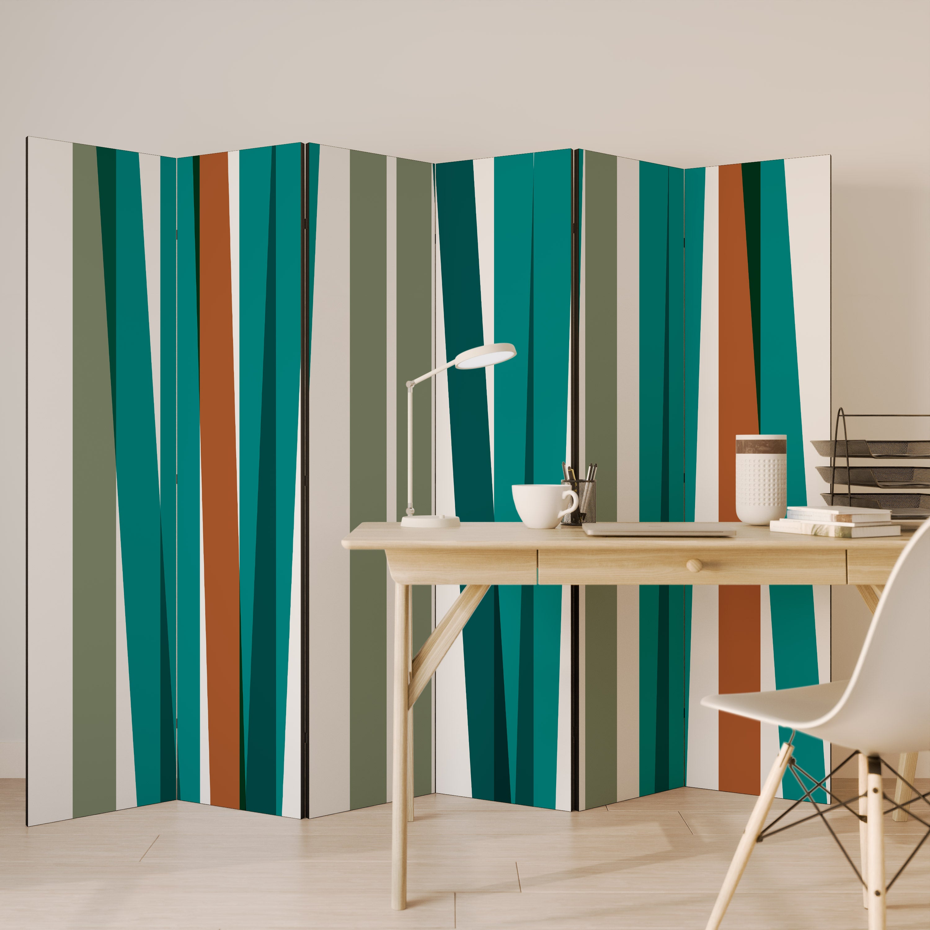 MEDLEY DROP 6-Panel Room Divider