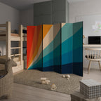 PRISM CONCUSSION 6-Panel Room Divider