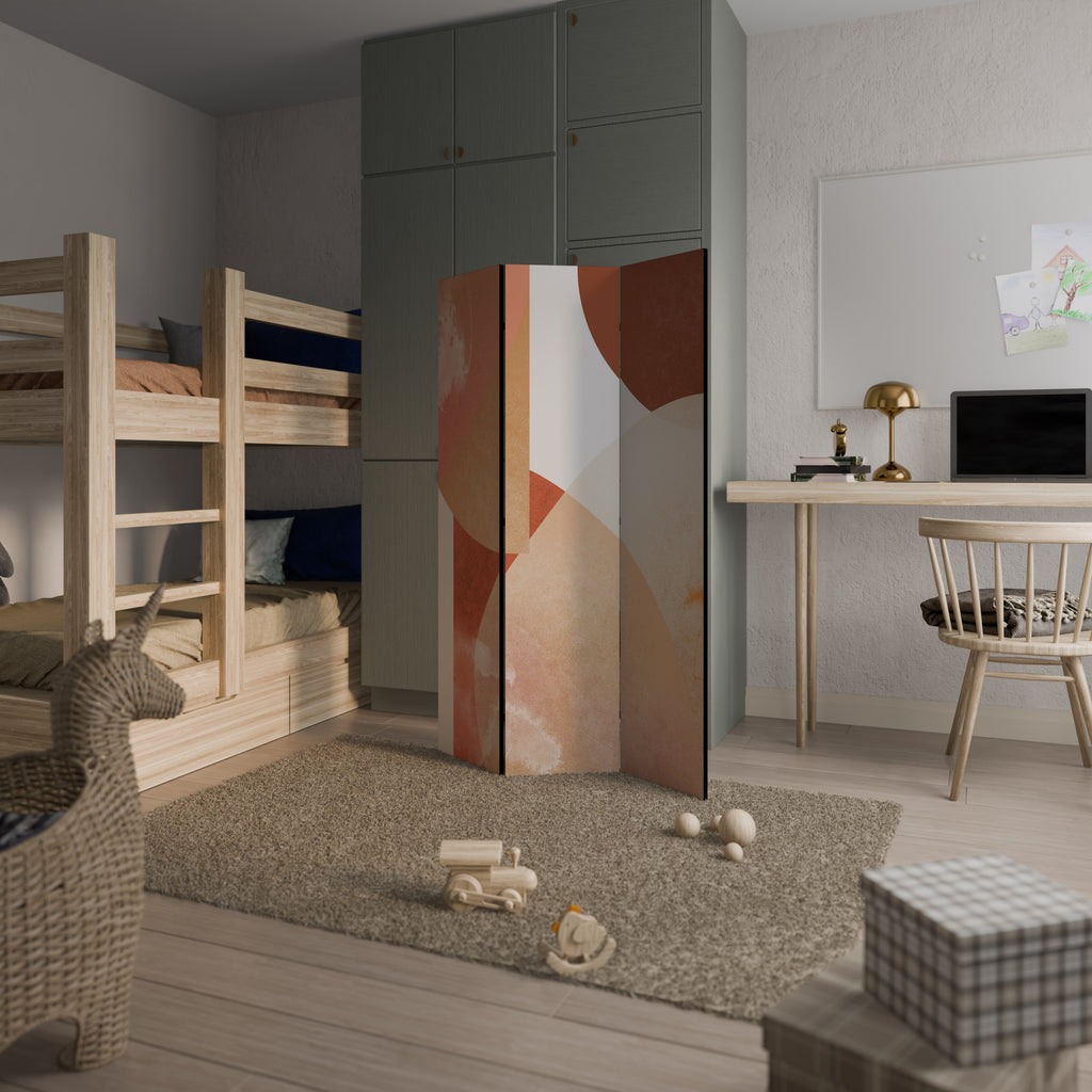 LEVITATING HOURS 3-Panel Room Divider