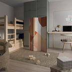 LEVITATING HOURS 3-Panel Room Divider