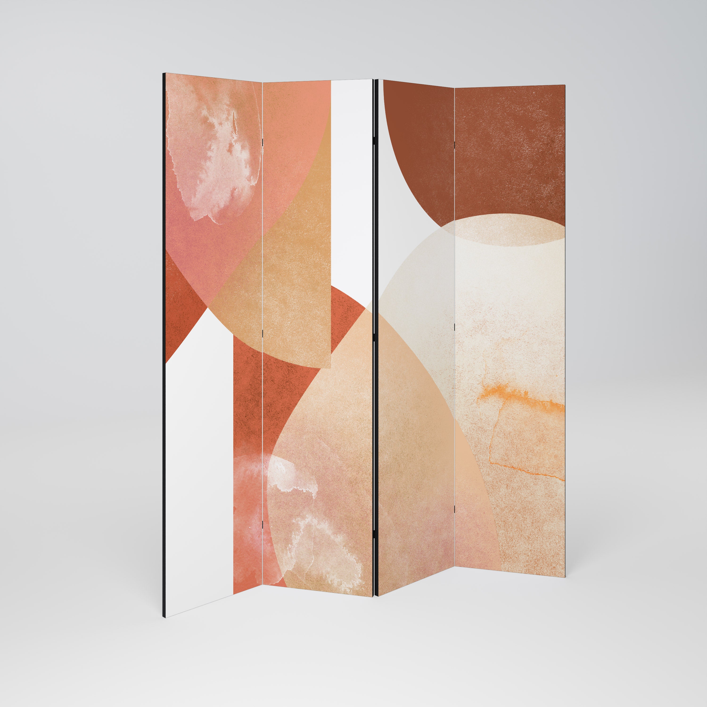 LEVITATING HOURS 4-Panel Room Divider