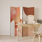 LEVITATING HOURS 4-Panel Room Divider