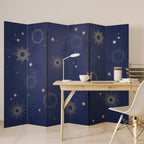 MIDNIGHT PATH 6-Panel Room Divider