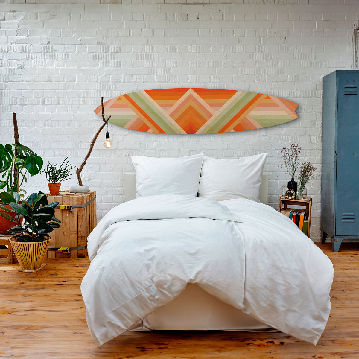 GRADIENT PICKS Dekorativní panel ve tvaru surfu