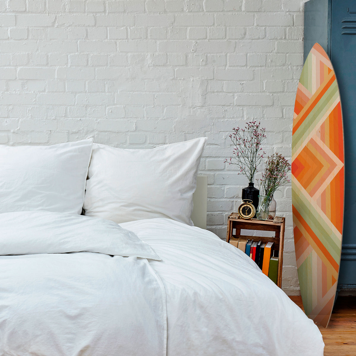 GRADIENT PICKS Dekorativní panel ve tvaru surfu