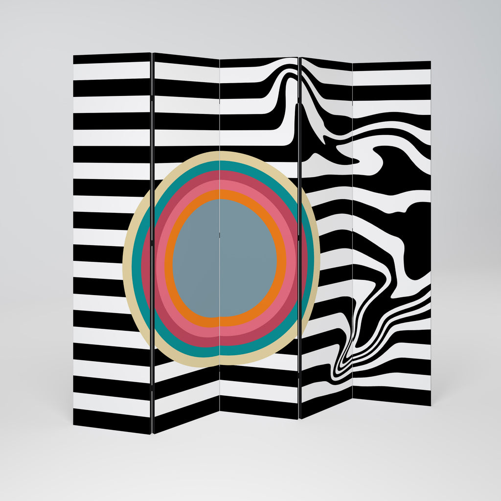 SPECTRA SHOWCASE 5dílný paraván