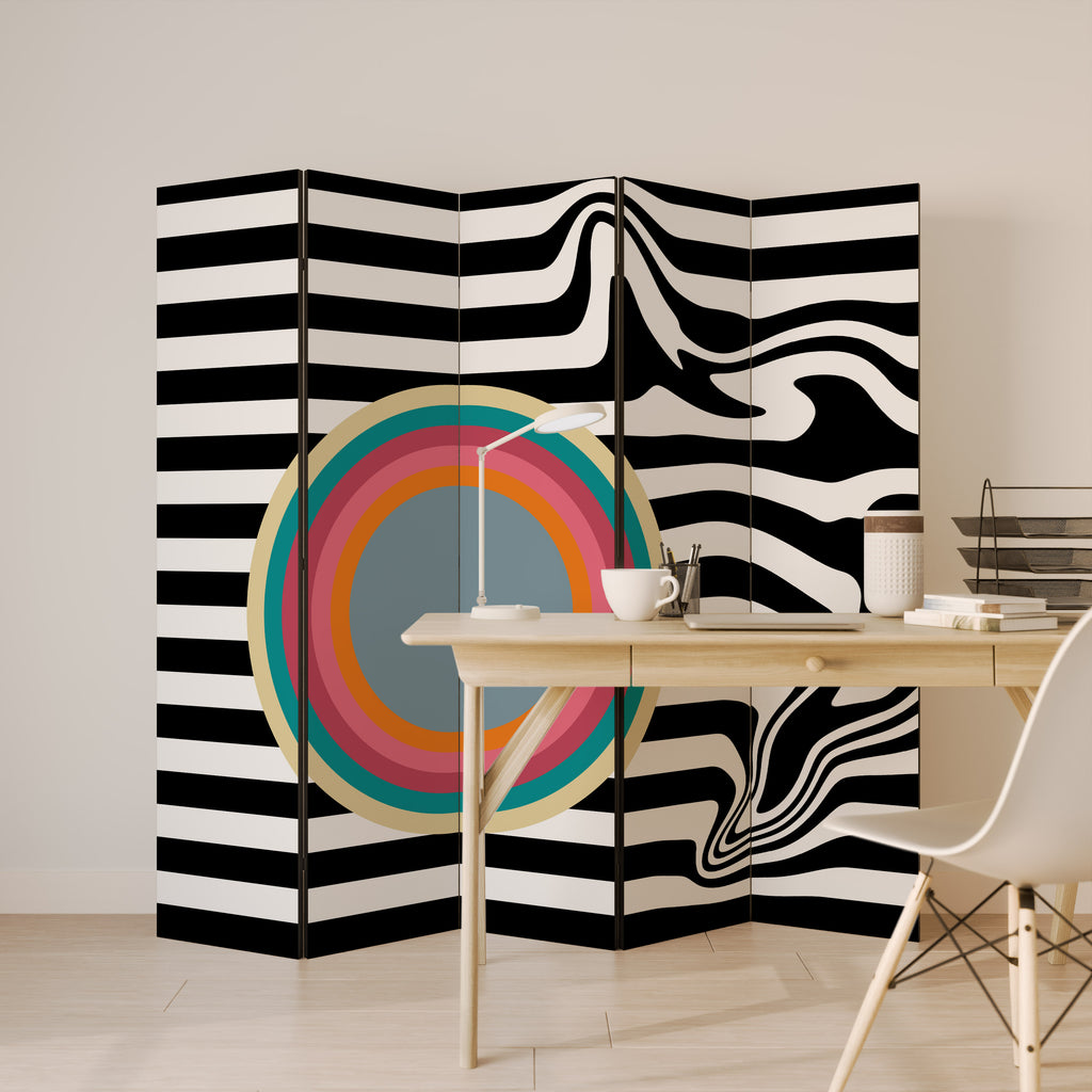 SPECTRA SHOWCASE 5dílný paraván