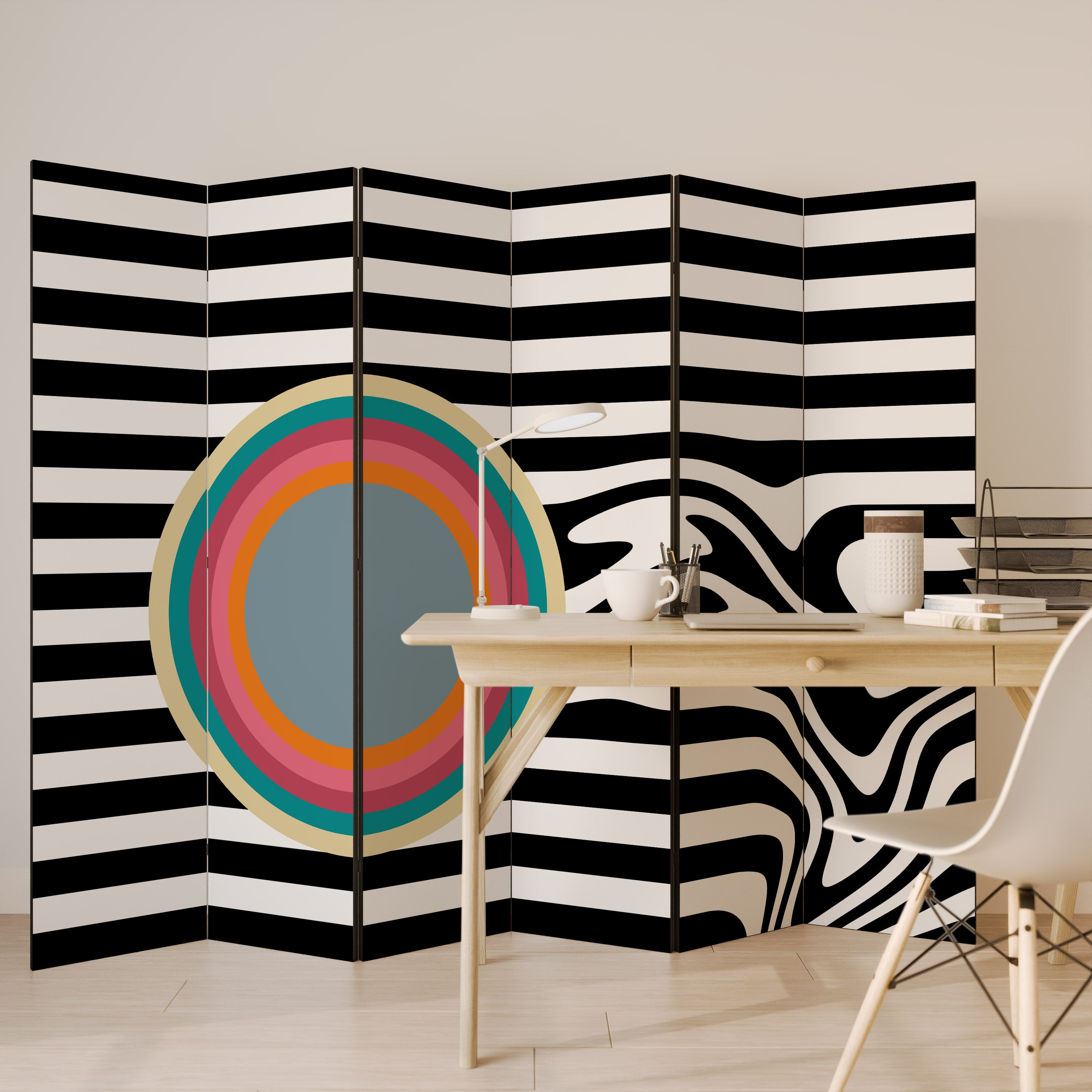 SPECTRA SHOWCASE 6-Panel Room Divider