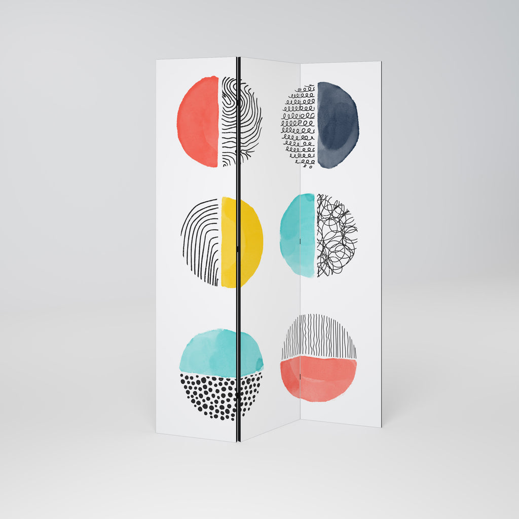 SHAPESHIFT TREASURES 3dílný paraván