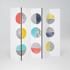 SHAPESHIFT TREASURES 5dílný paraván