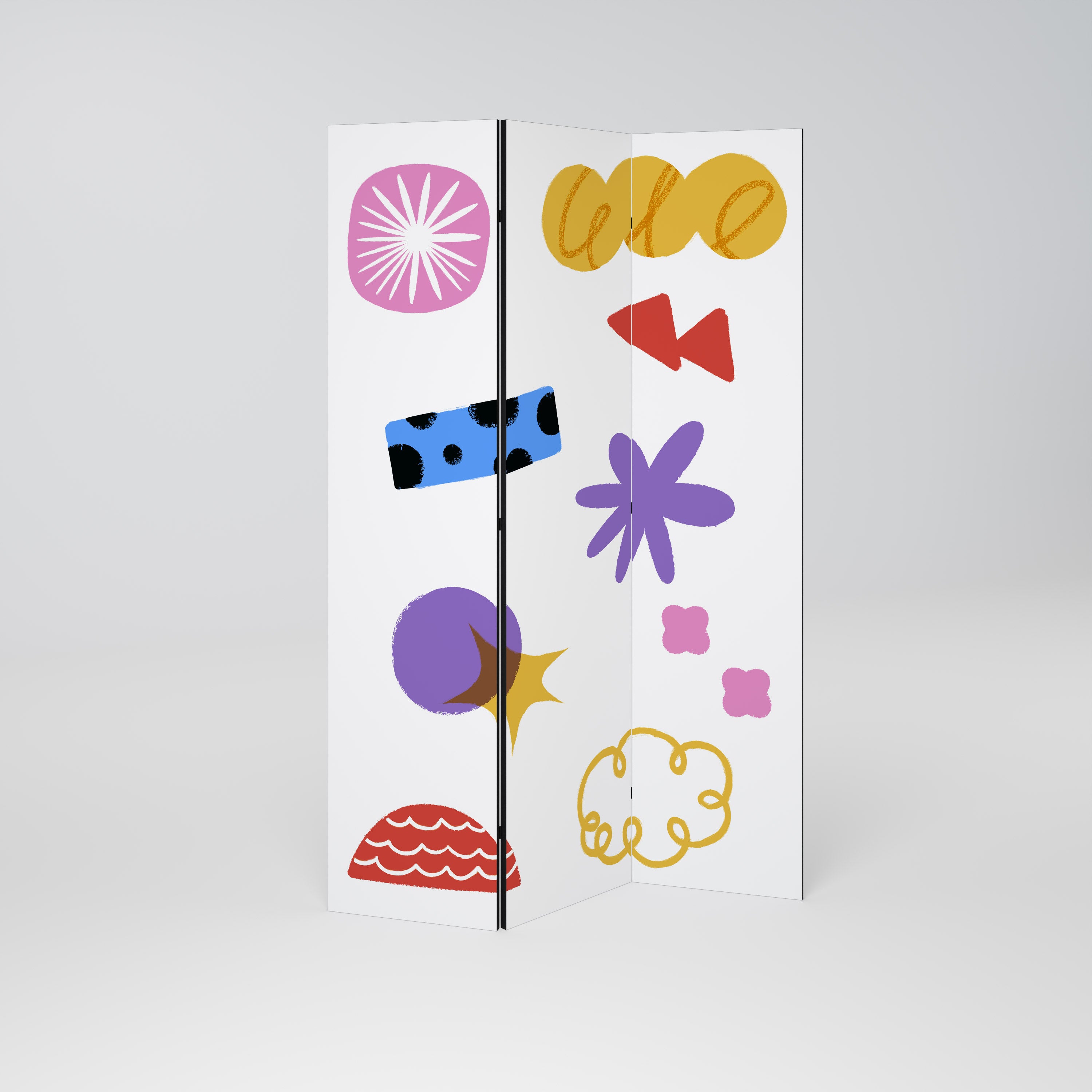 DREAMY MOOD 3dílný paraván