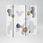 CLEAR CREATIONS 5dílný paraván