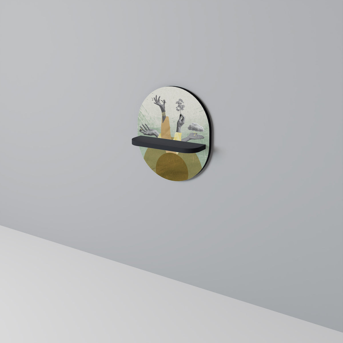 EARTH ELEMENTS Designová police