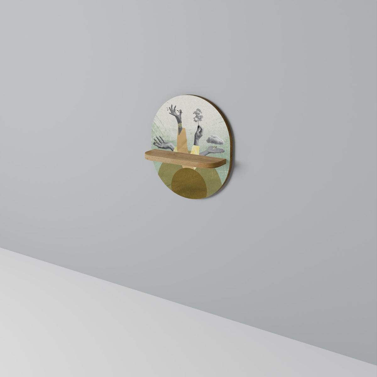 EARTH ELEMENTS Designová police