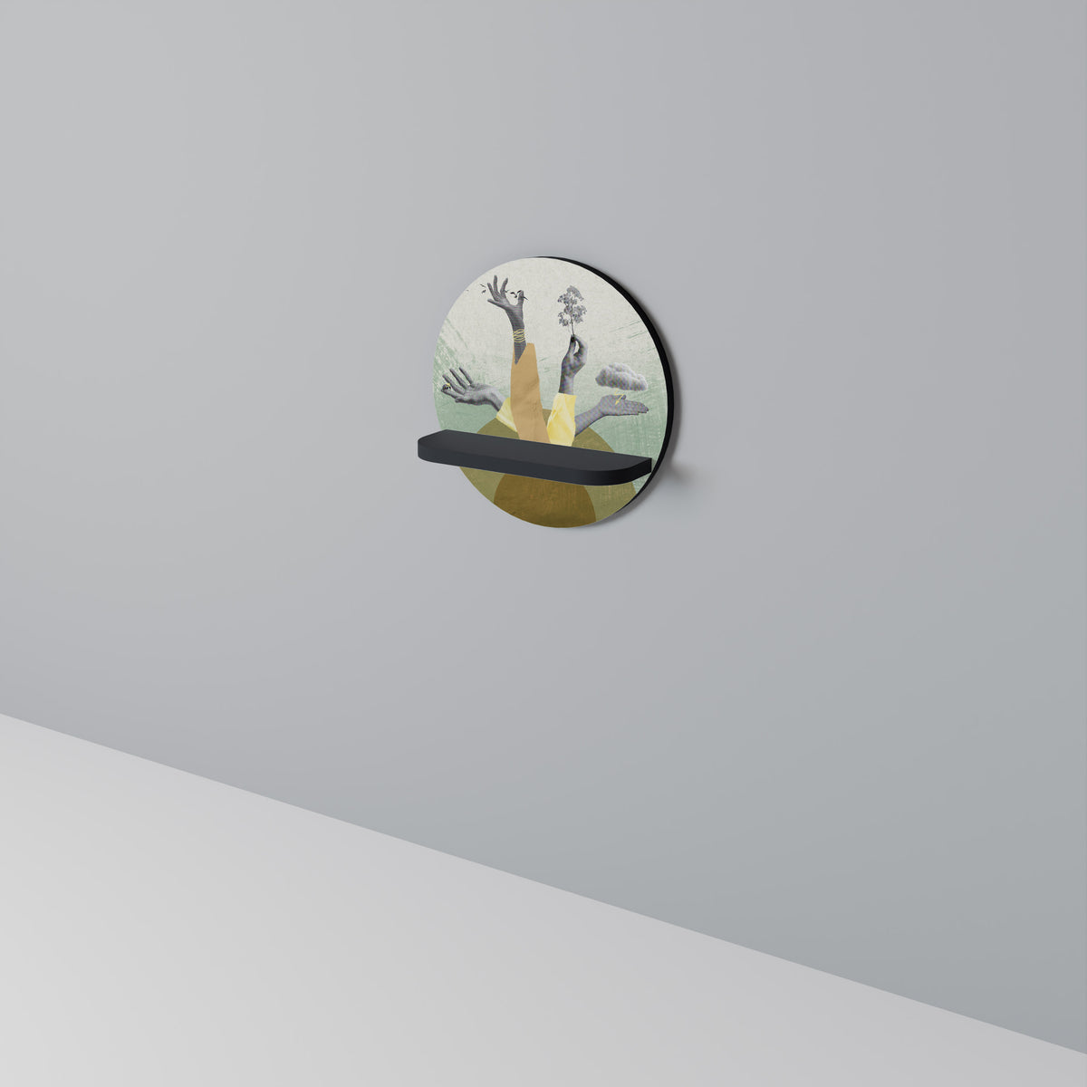 EARTH ELEMENTS Designová police