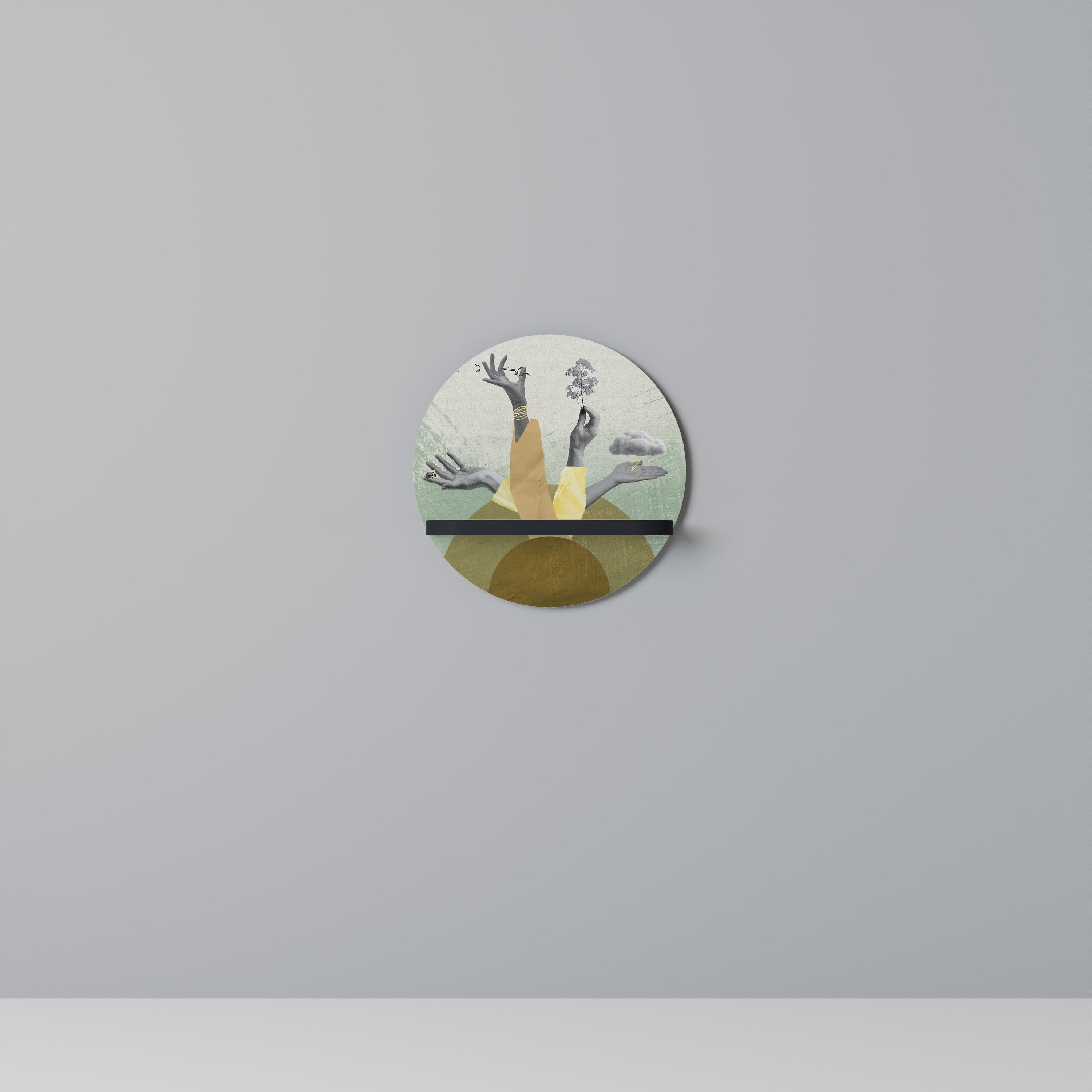 EARTH ELEMENTS Designová police