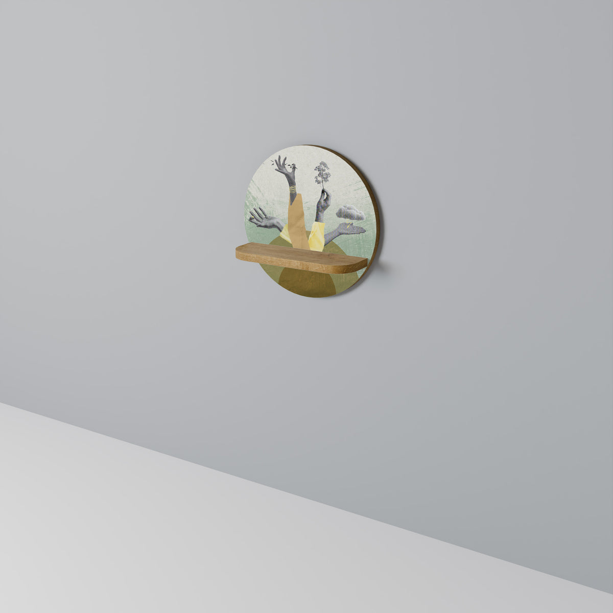 EARTH ELEMENTS Designová police