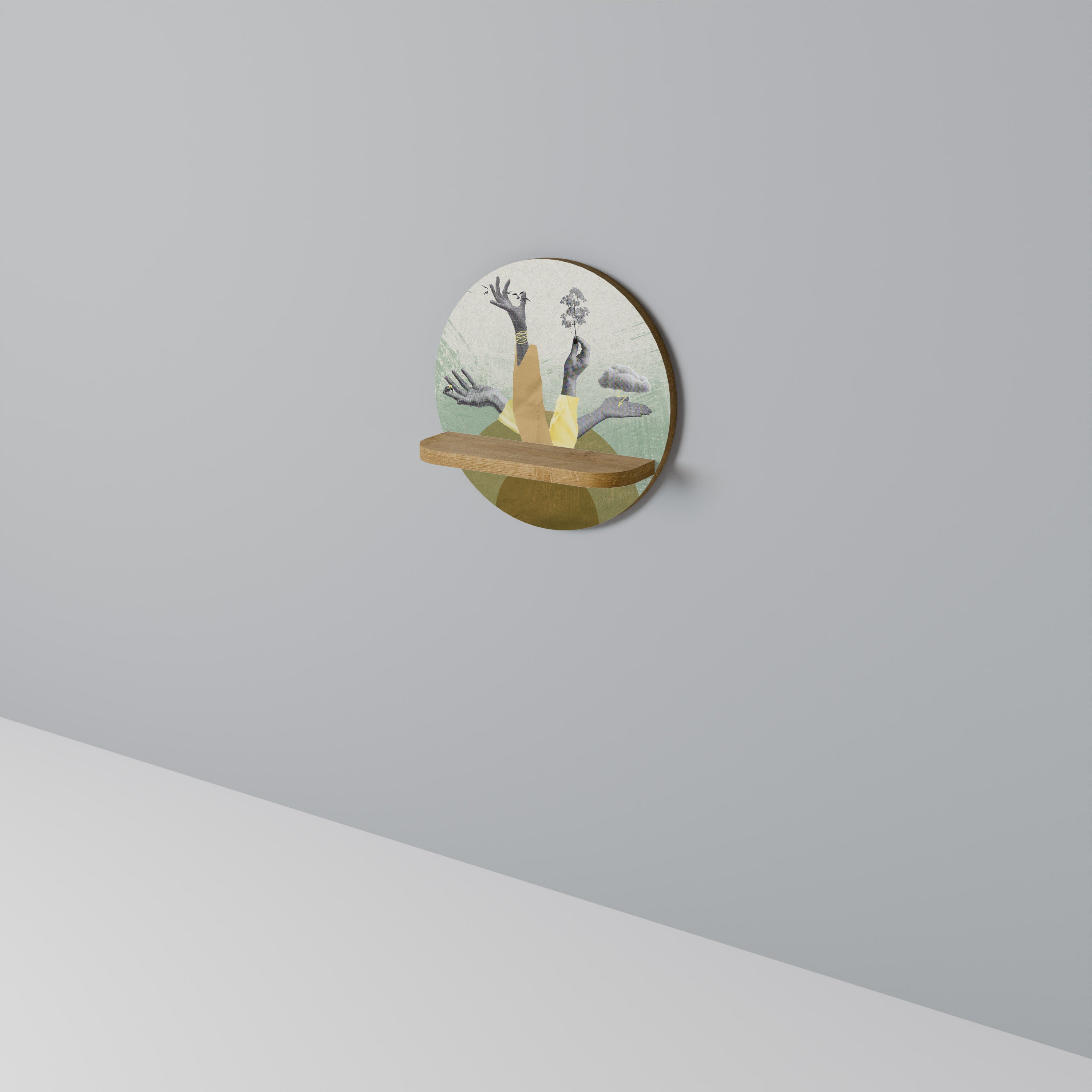 EARTH ELEMENTS Designová police