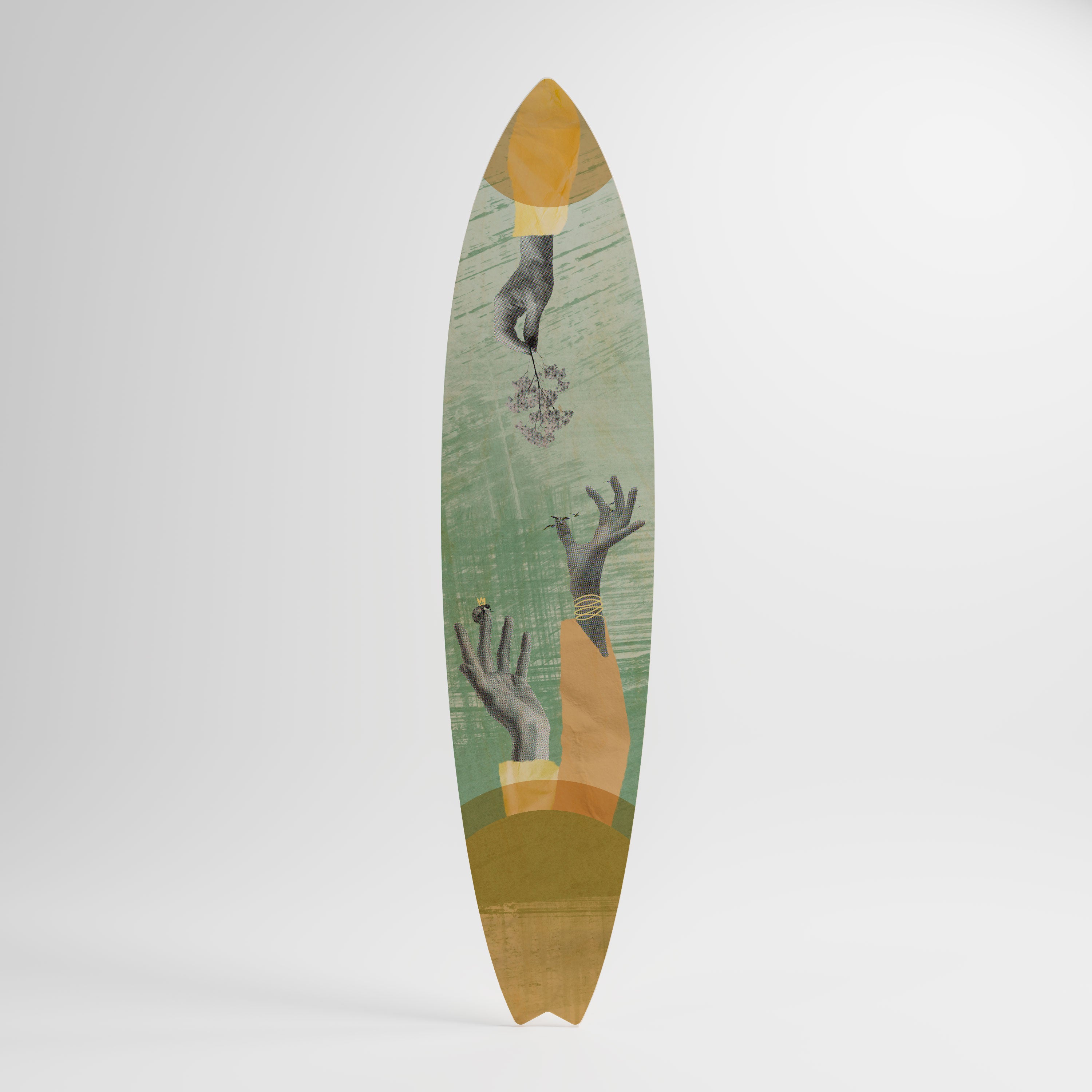 EARTH ELEMENTS Surfboard Decorative Panel