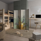 EARTH ELEMENTS 4dílný paraván