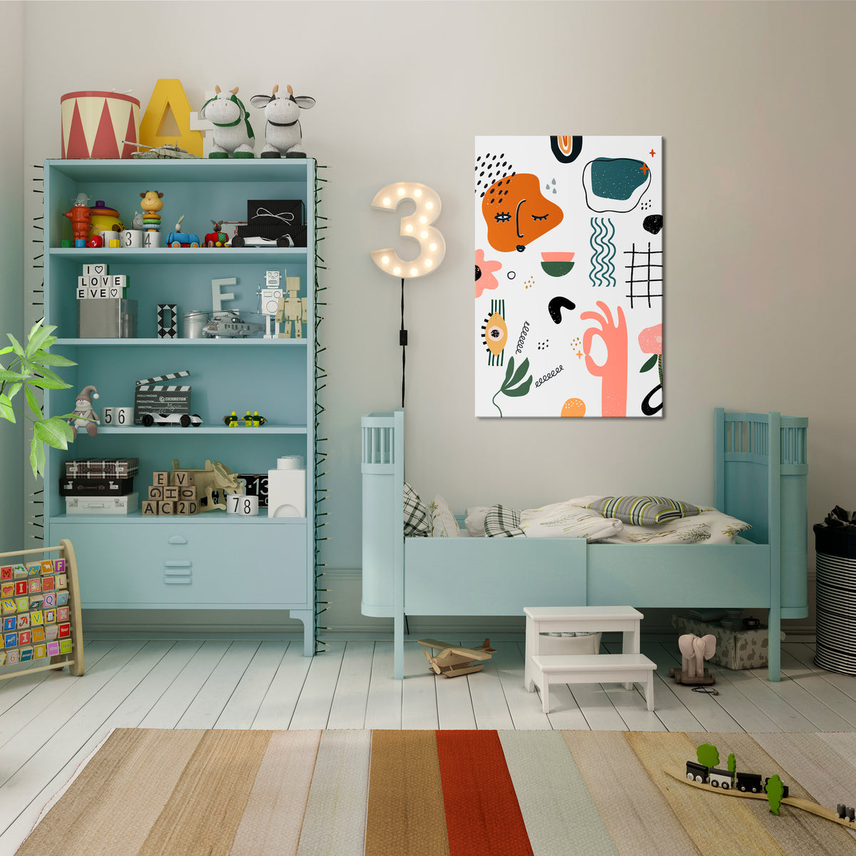 MATISSE WHIMSY Vertical Canvas Print
