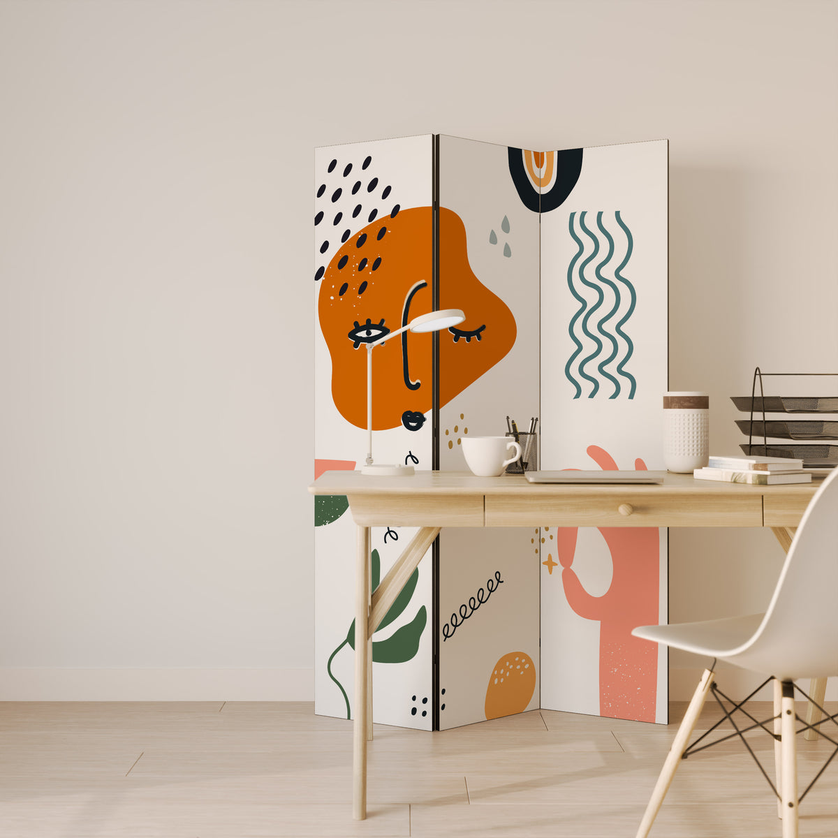 MATISSE WHIMSY 3dílný paraván