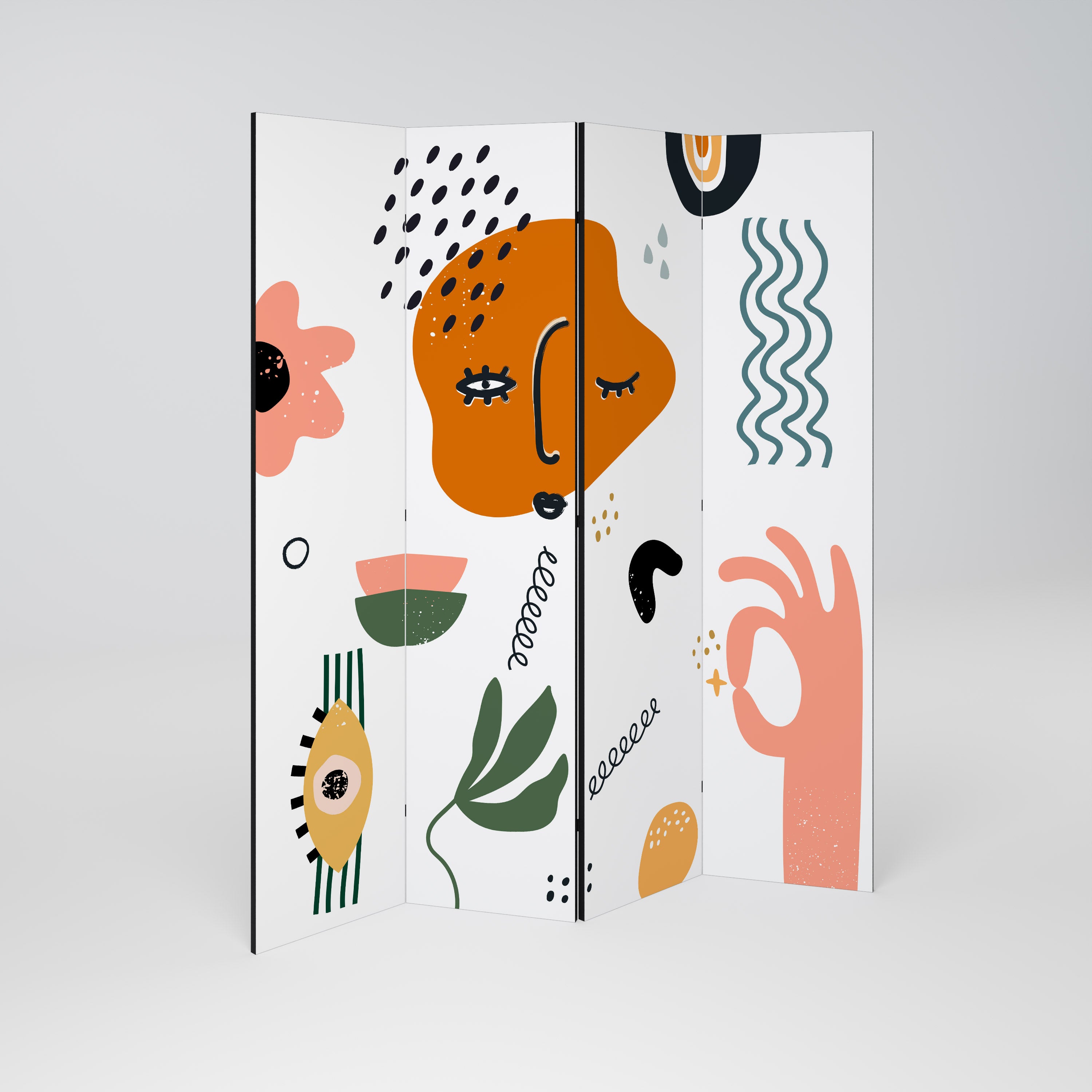 MATISSE WHIMSY 4dílný paraván