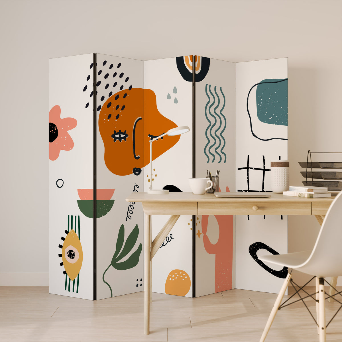 MATISSE WHIMSY 5dílný paraván