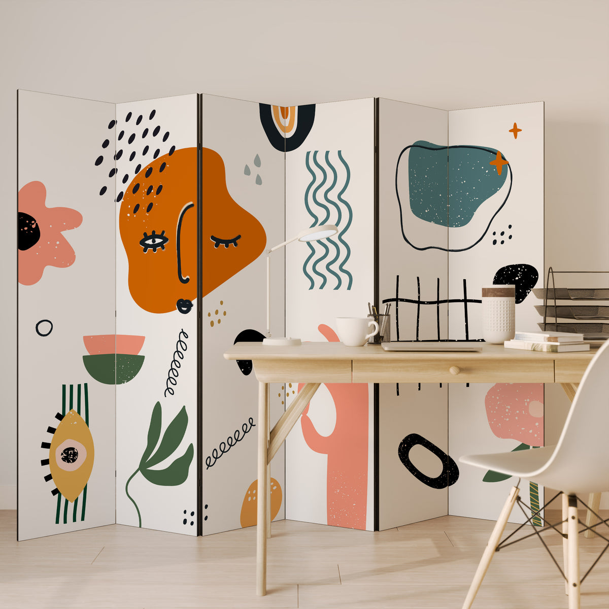 MATISSE WHIMSY 6dílný paraván