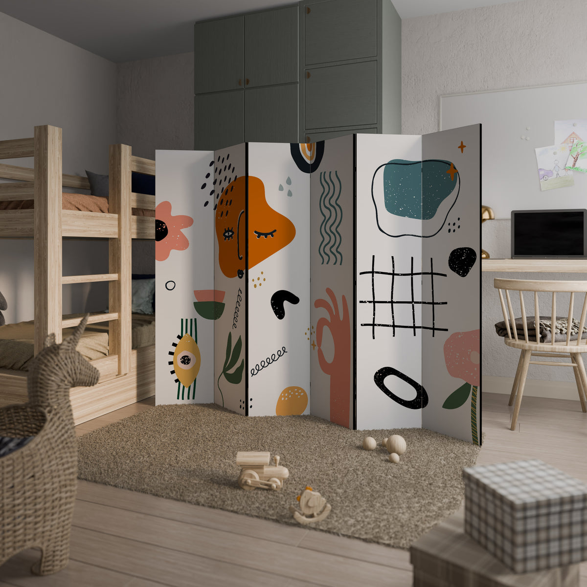 MATISSE WHIMSY 6dílný paraván