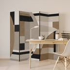 DELICATE MEMENTO 5dílný paraván