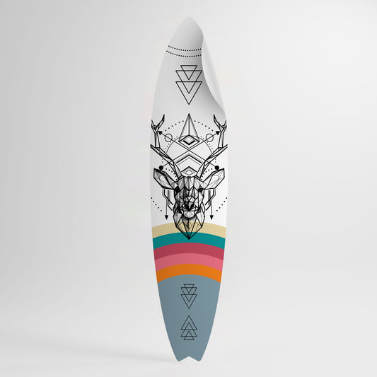 DEER OF COLOR Samolepka ve tvaru surfu