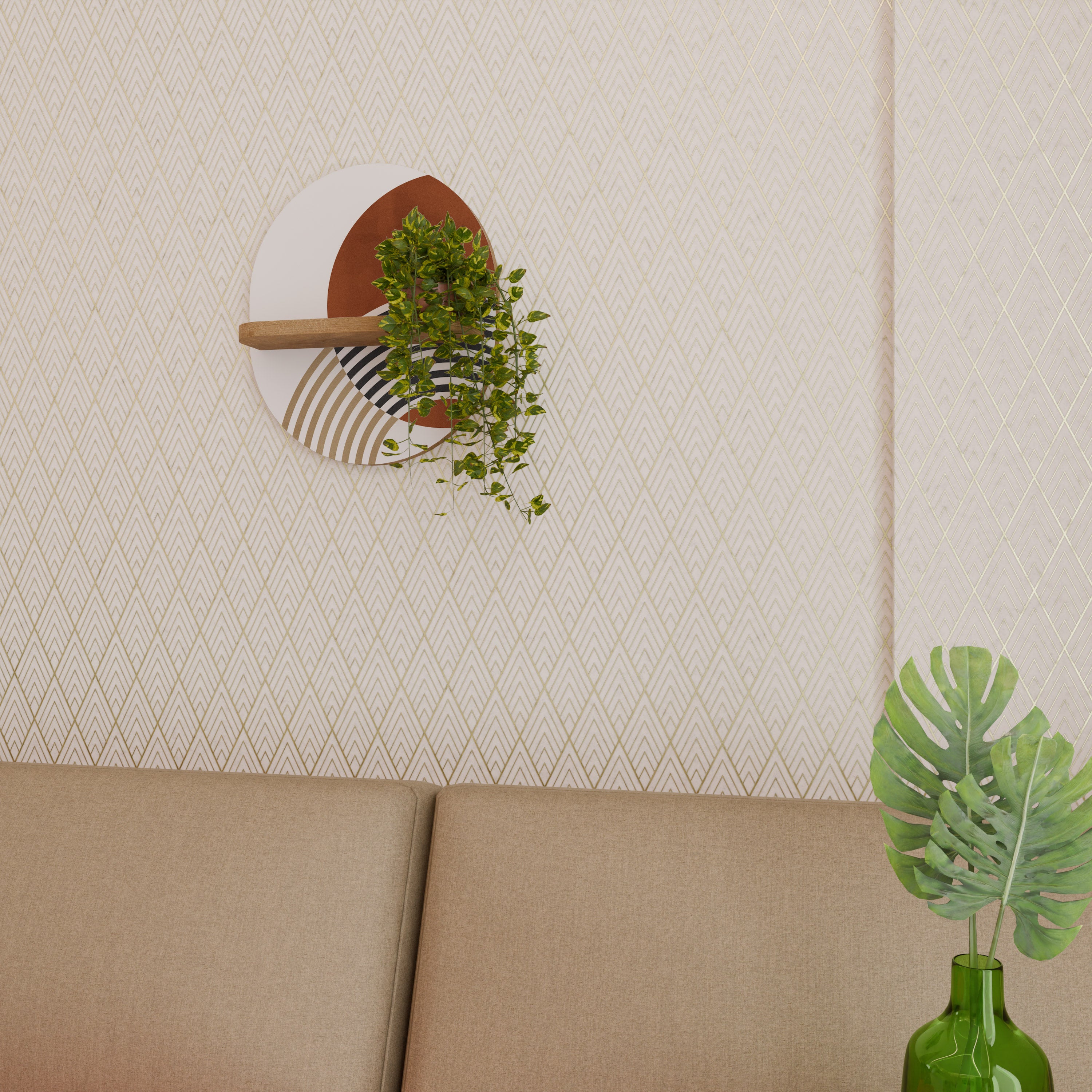 SPACE AROUND Designová police