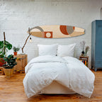 SPACE AROUND Dekorativní panel ve tvaru surfu