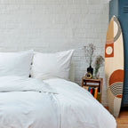 SPACE AROUND Dekorativní panel ve tvaru surfu