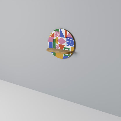 GEOMETRIC GLIMMER Designová police