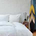 SOURING GLARE Dekorativní panel ve tvaru surfu