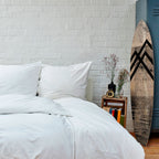 SUMMIT STRIPES Dekorativní panel ve tvaru surfu