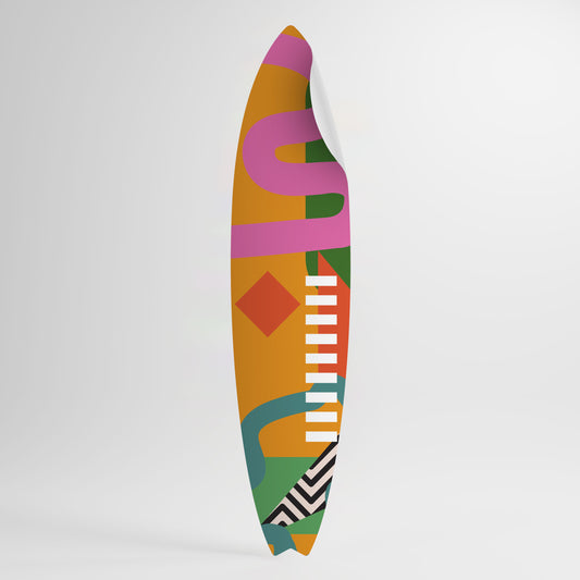 VIBRANT ENERGY Samolepka ve tvaru surfu